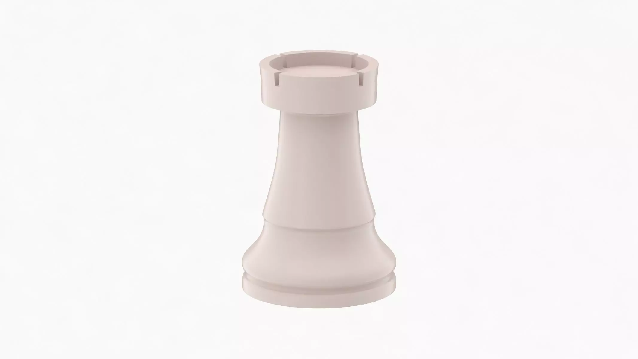 Rook Chess - 3D Printable 3D model_0