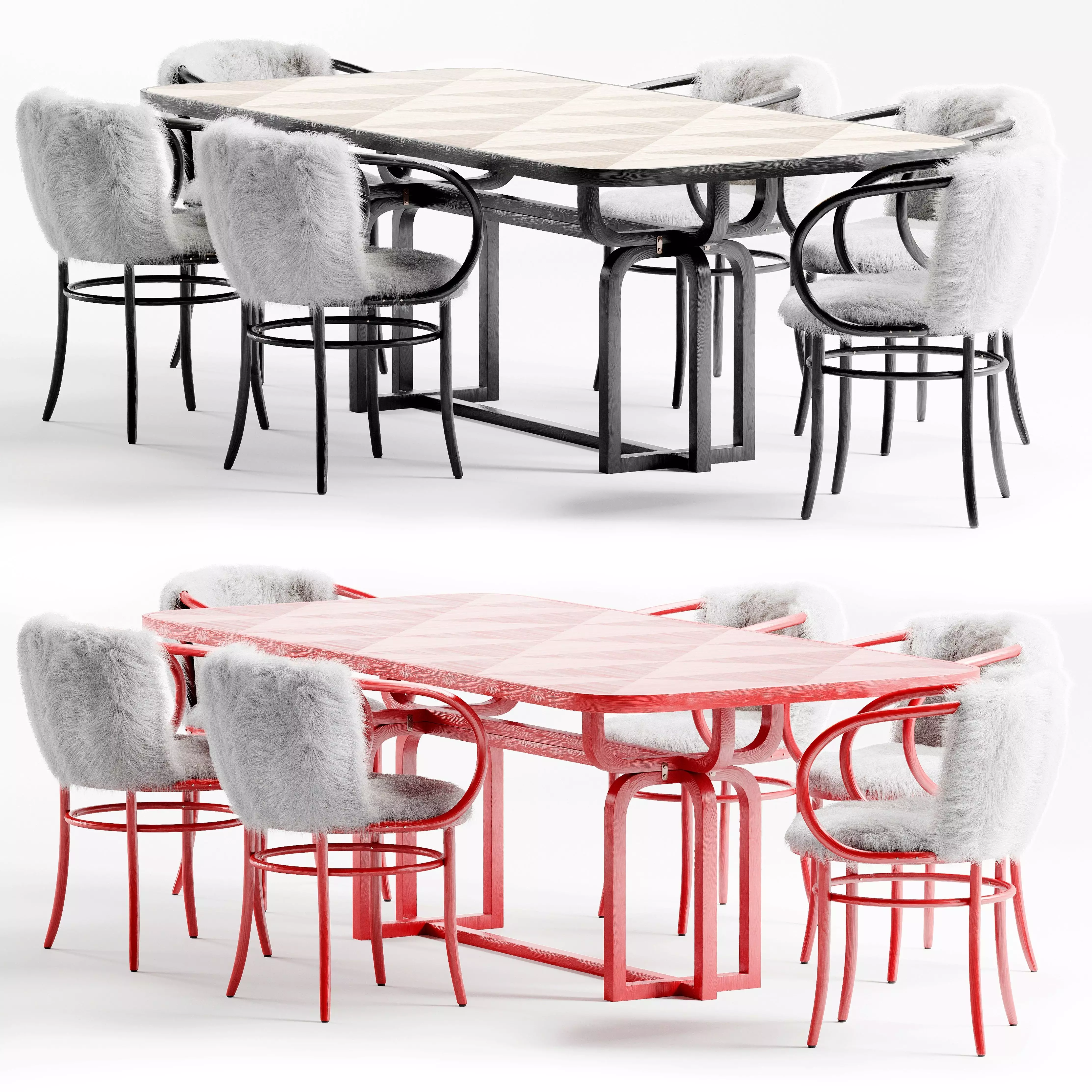 WIENER STUHL - CHRISTMAS EDITION 3D model_0