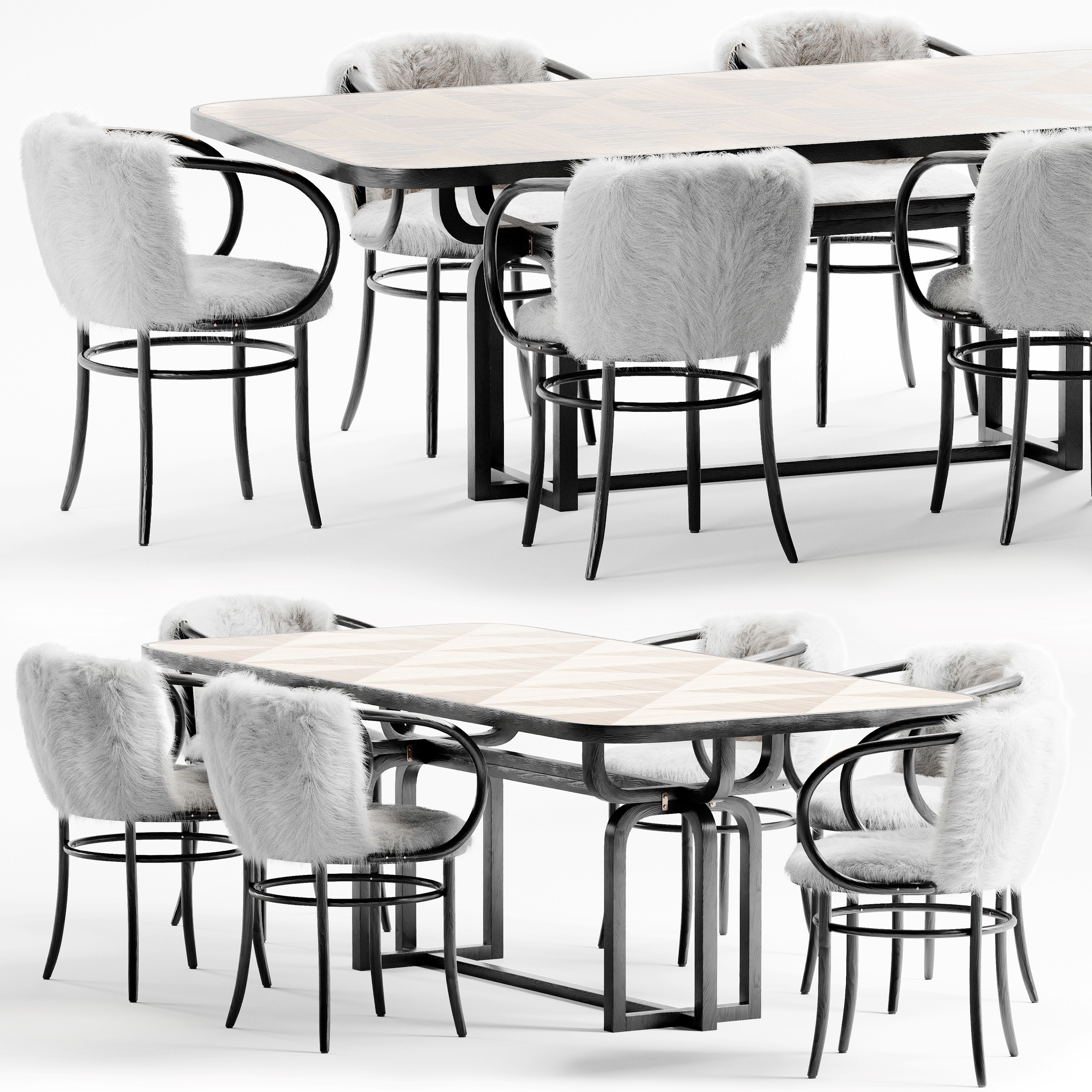 WIENER STUHL - CHRISTMAS EDITION 3D model_2