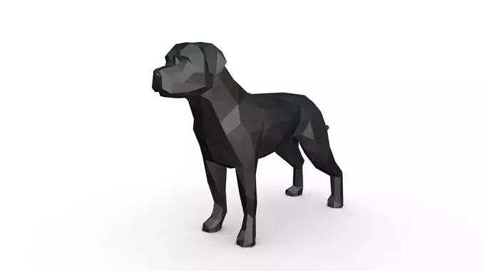 Rottweiler figure