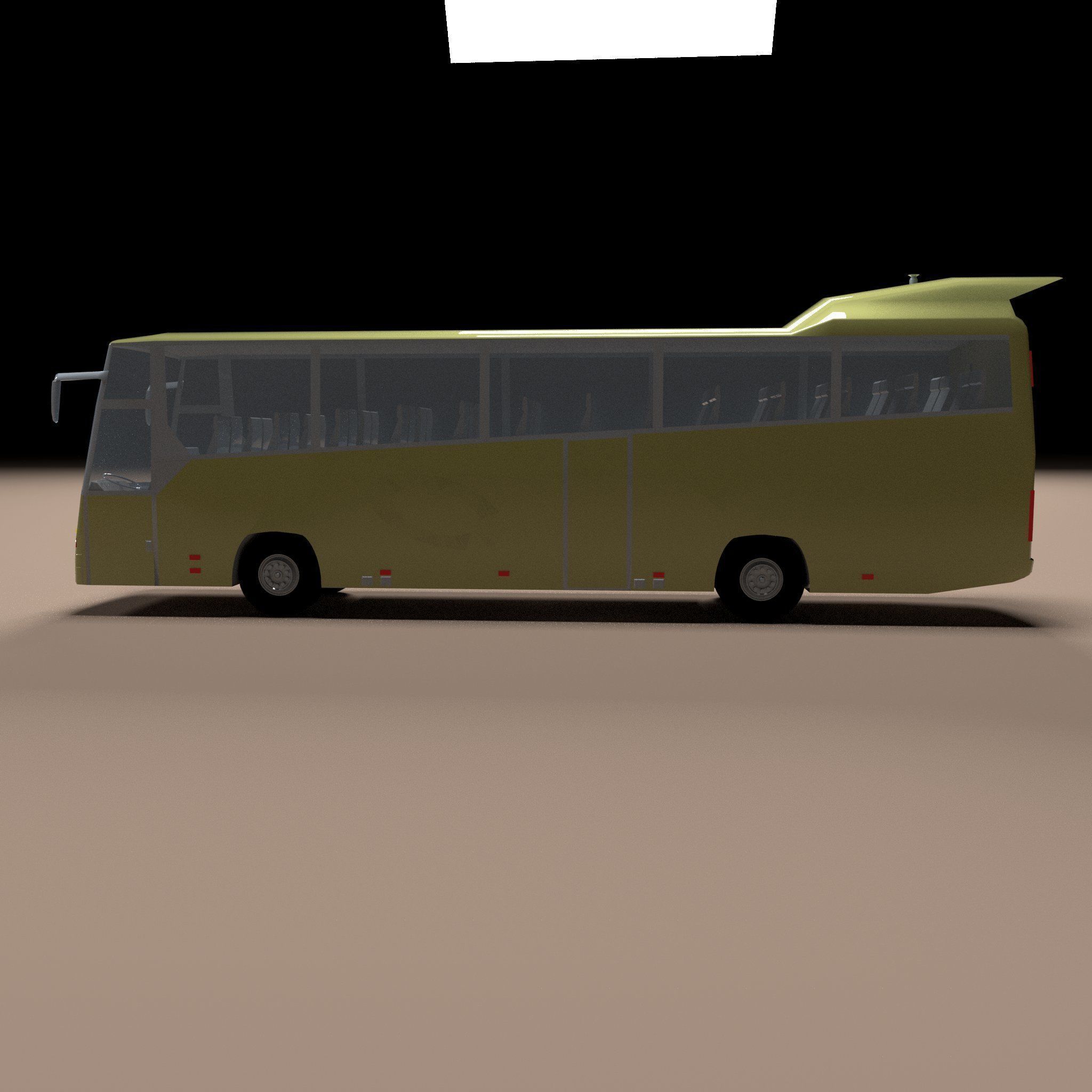 Tourist Bus 3D model_1