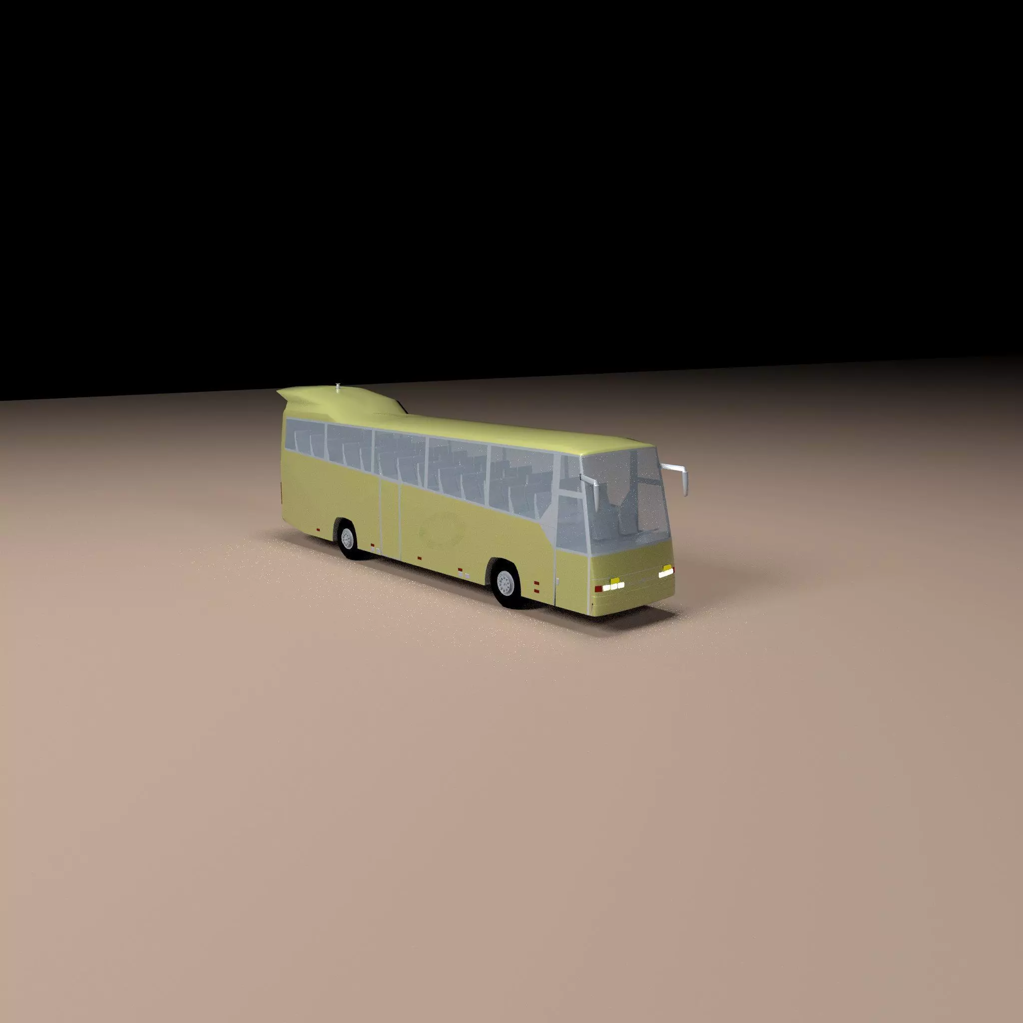 Tourist Bus 3D model_0