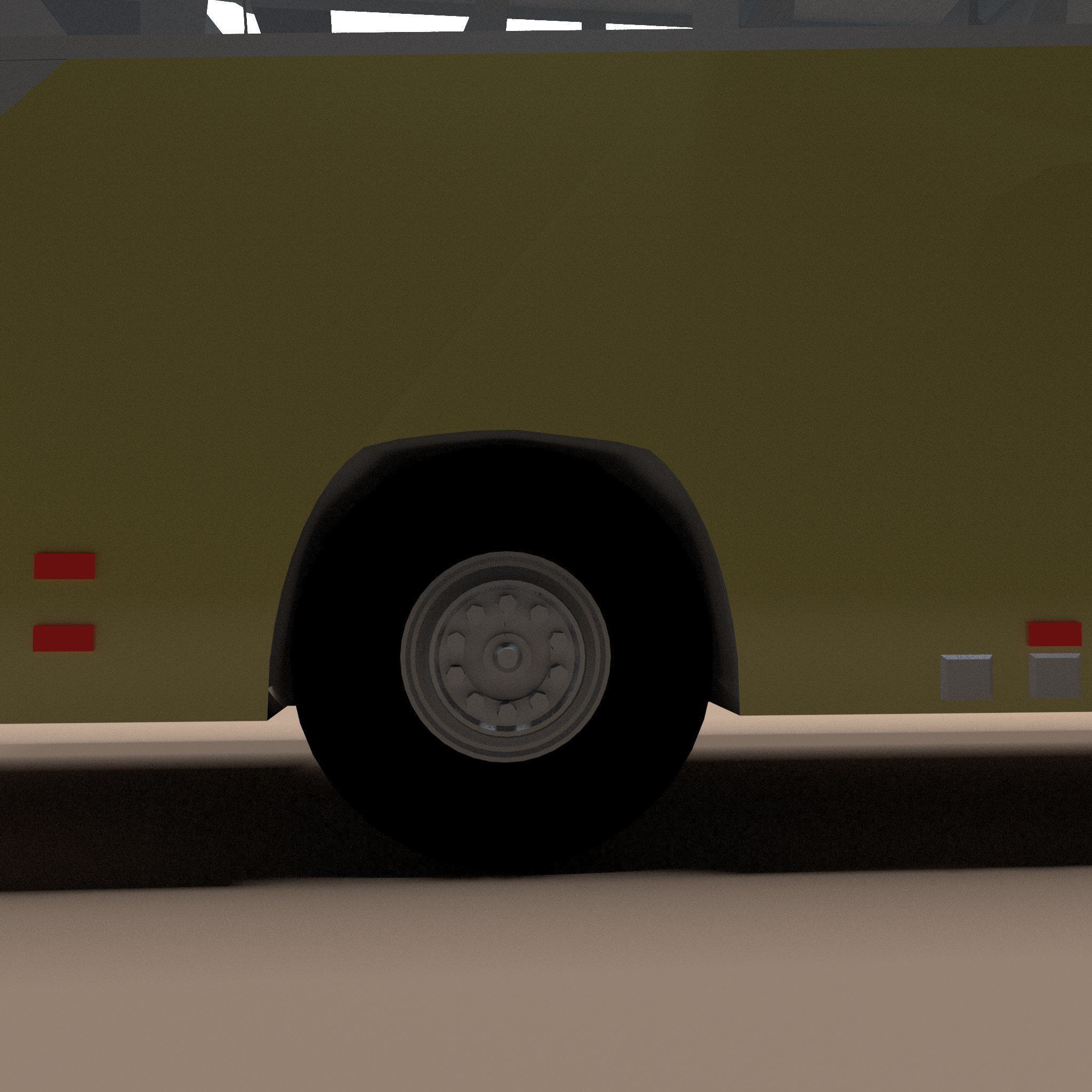 Tourist Bus 3D model_7