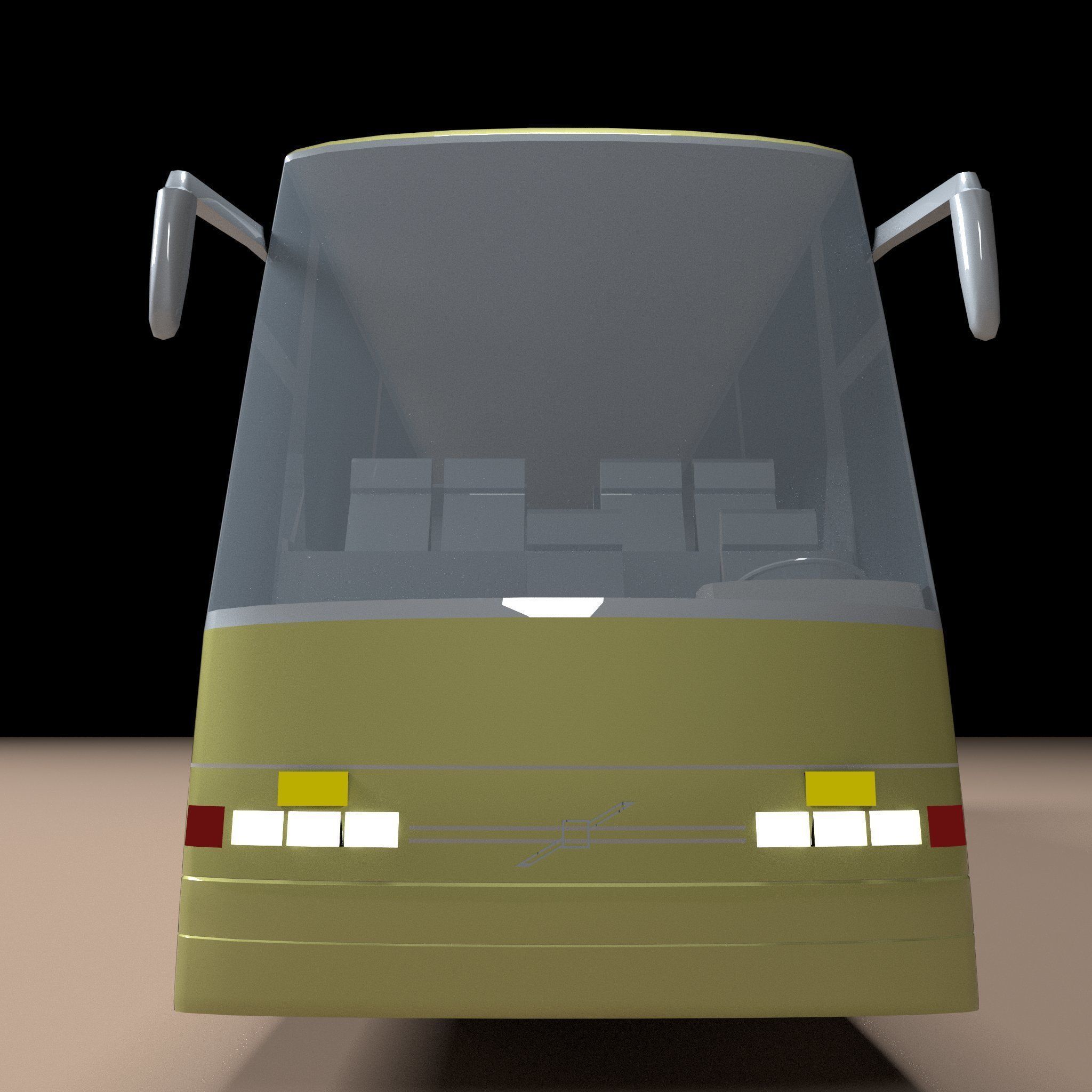 Tourist Bus 3D model_11
