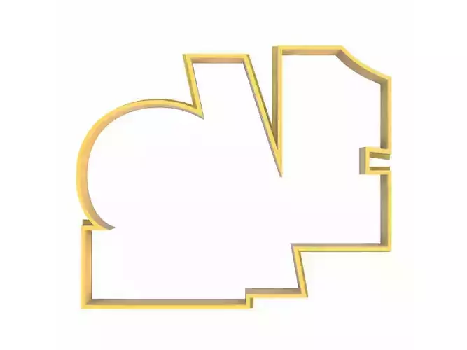 0232 Half cookie cutter