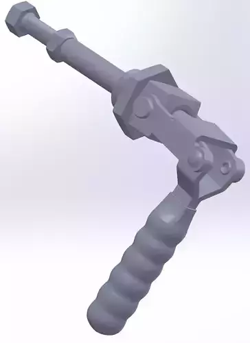 GP-1604-MM pipe wrench Free 3D model