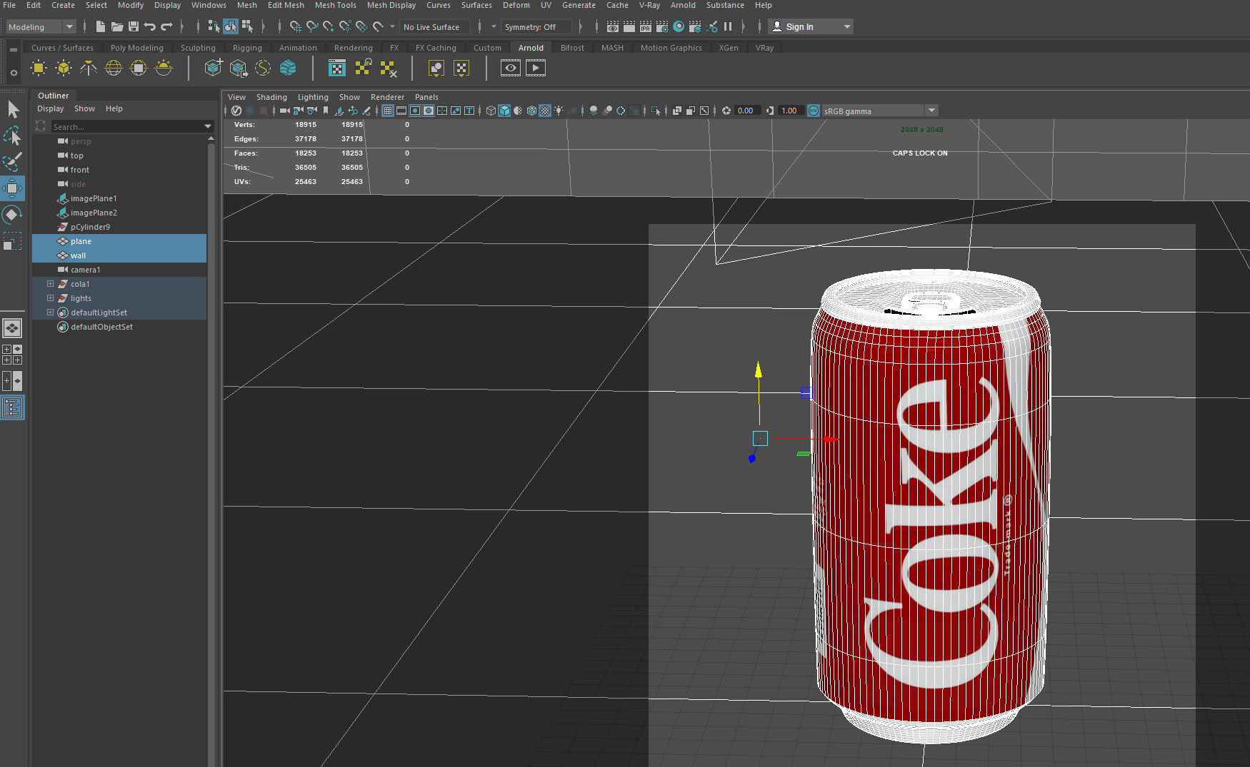 Coke 3D model_9