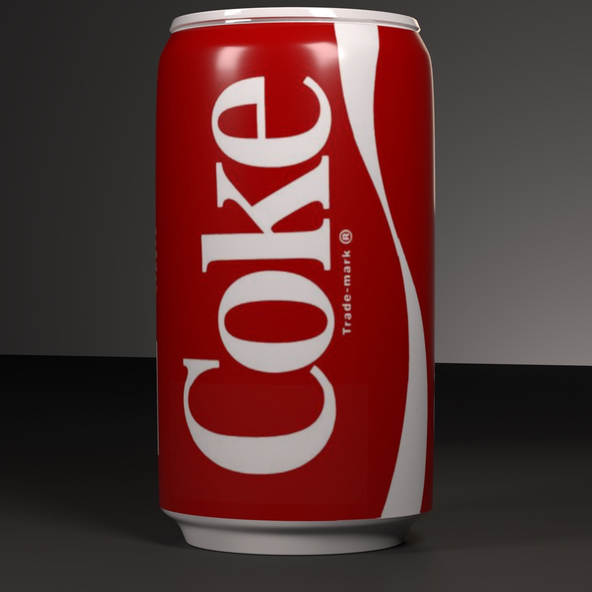 Coke 3D model_2