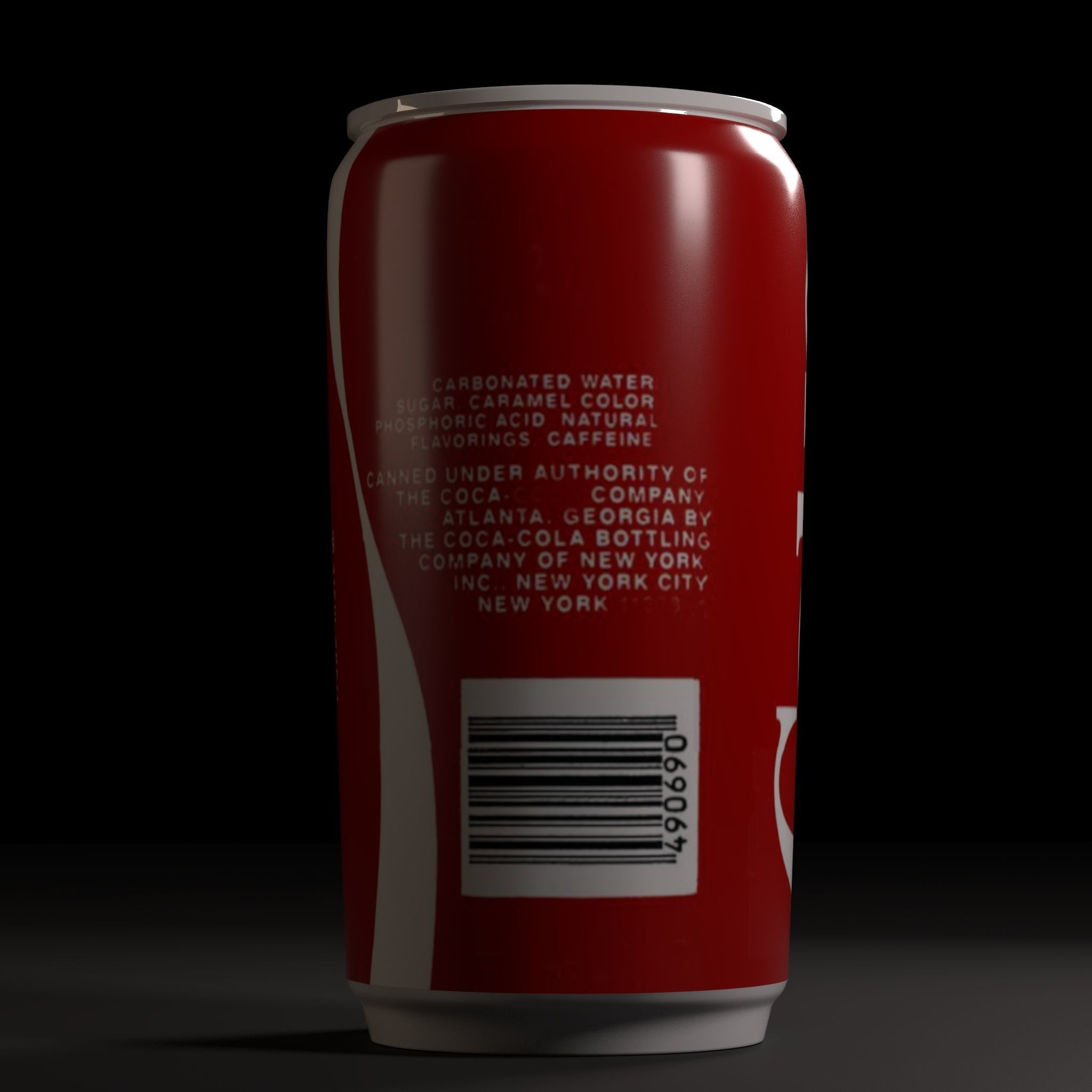 Coke 3D model_6
