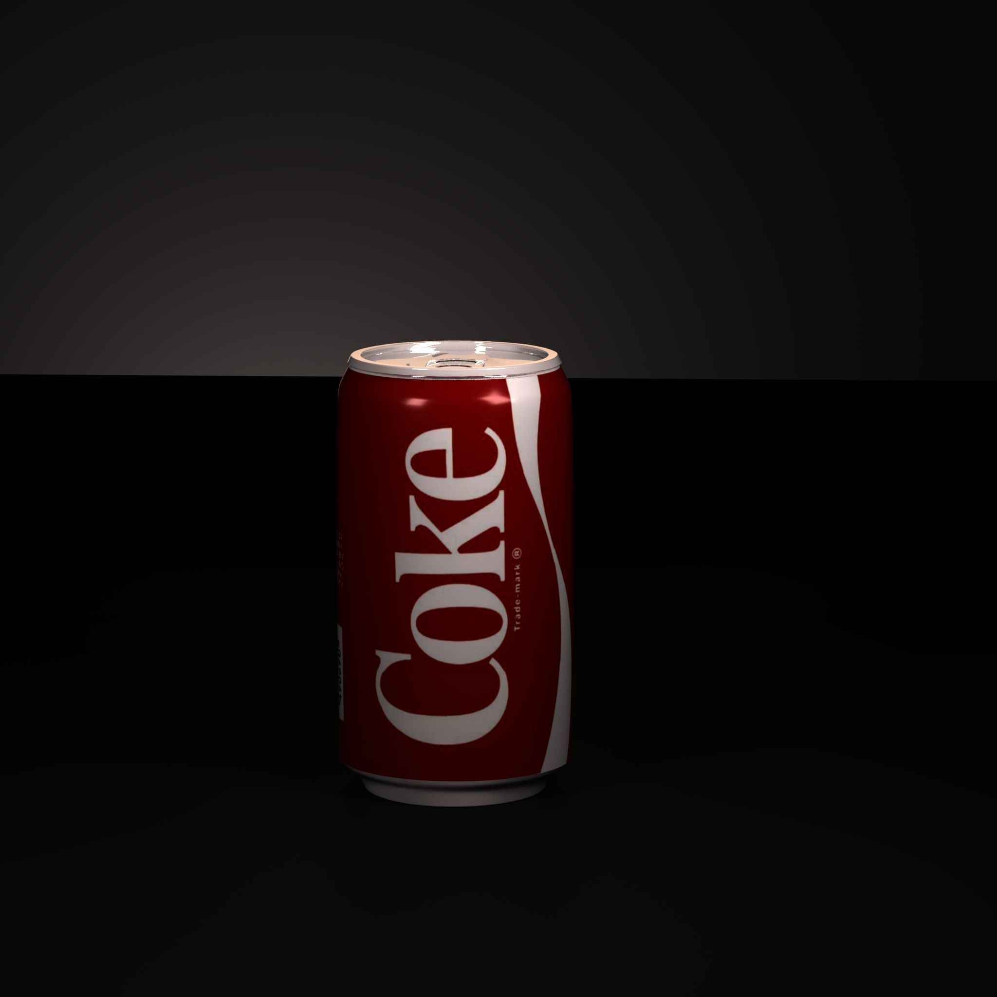 Coke 3D model_1