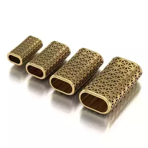 CHARMS three gold boxes