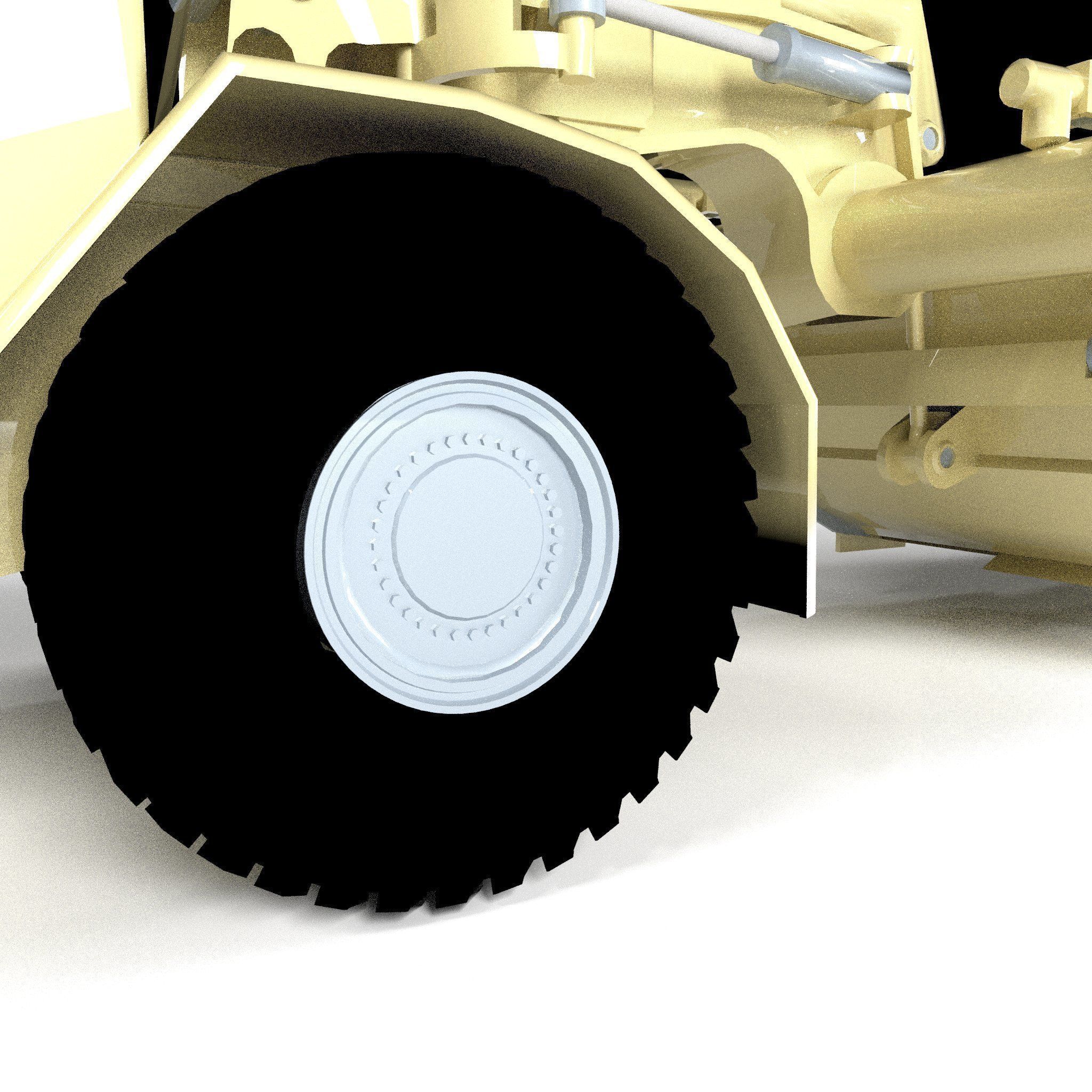 Snow Plow 3D model_5