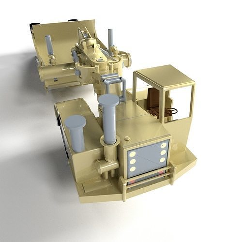 Snow Plow 3D model
