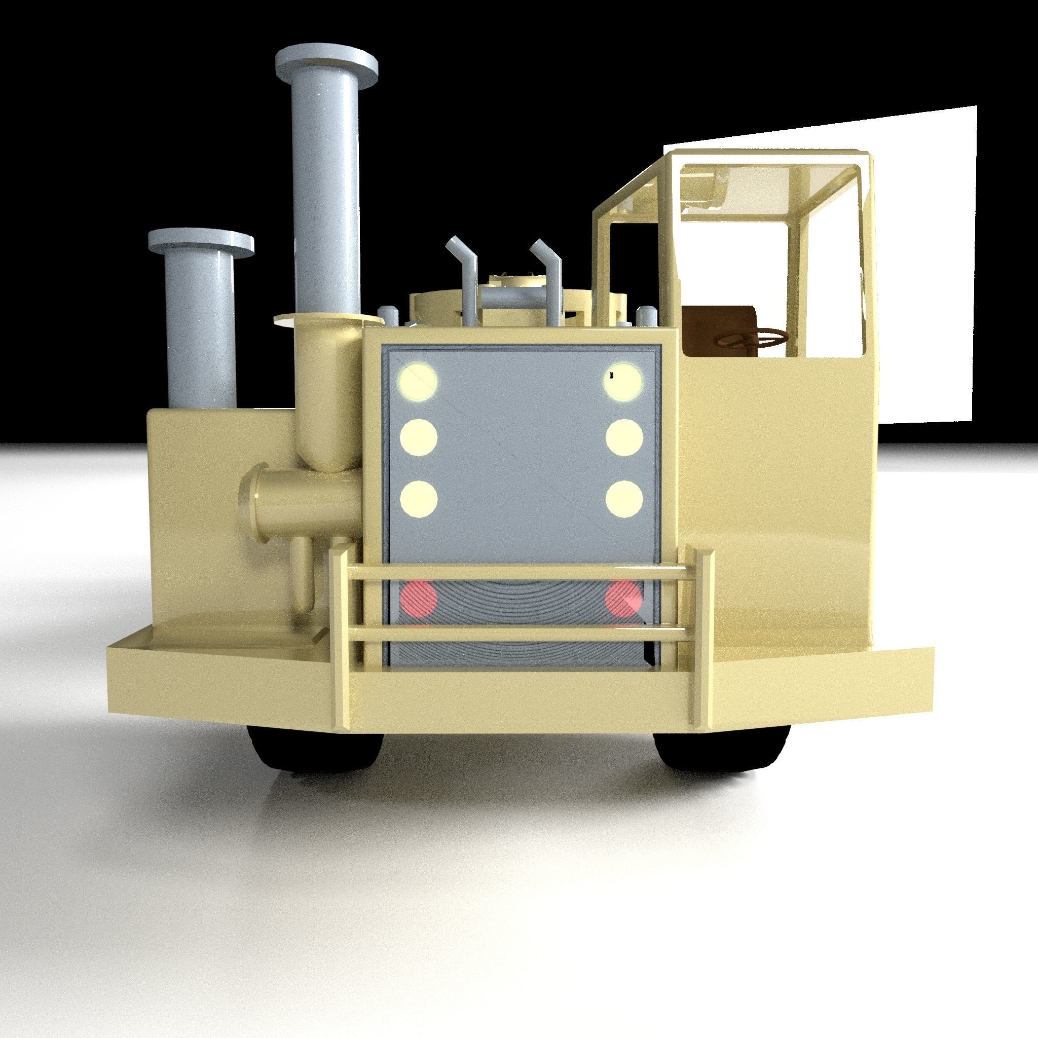 Snow Plow 3D model_10