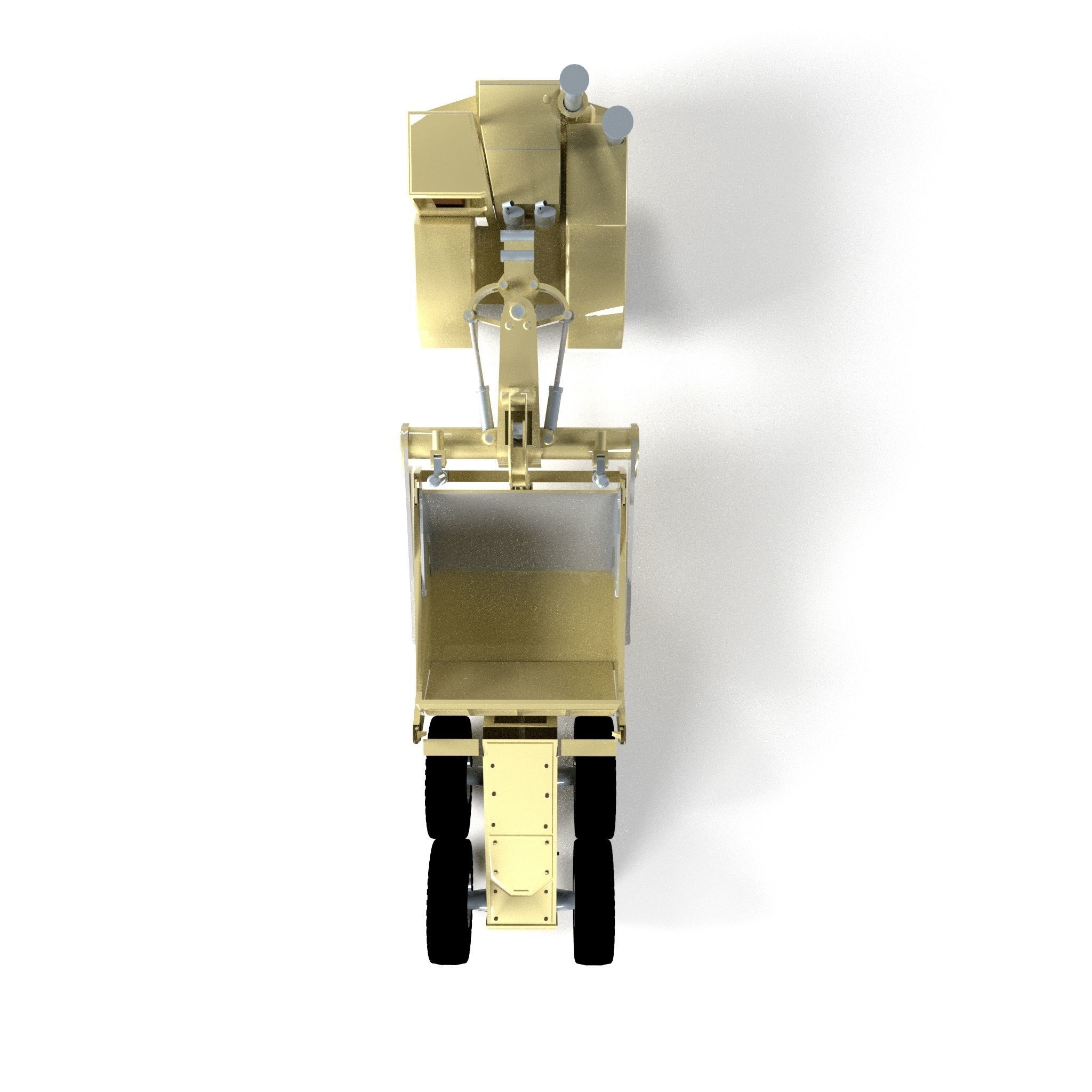 Snow Plow 3D model_6