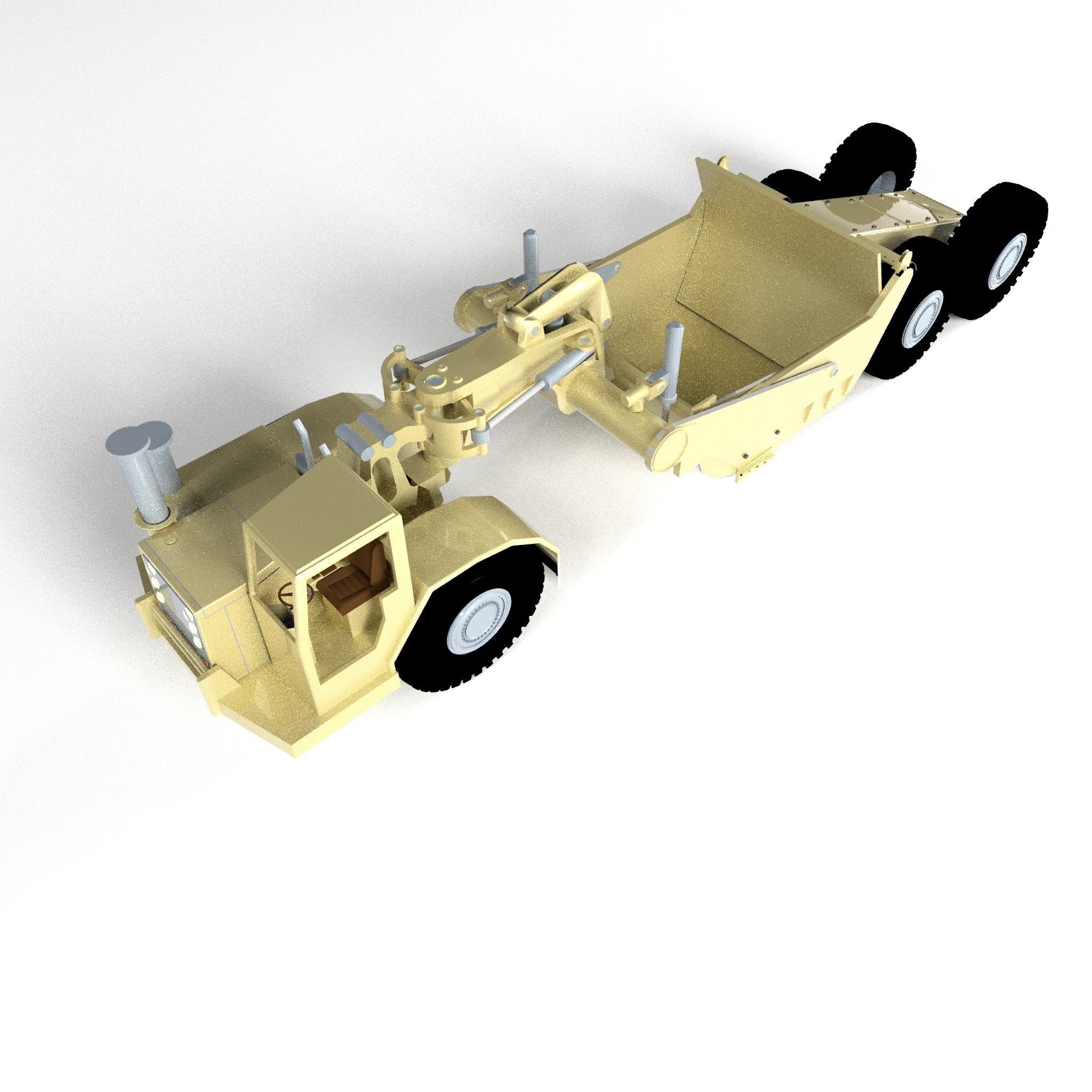 Snow Plow 3D model_11