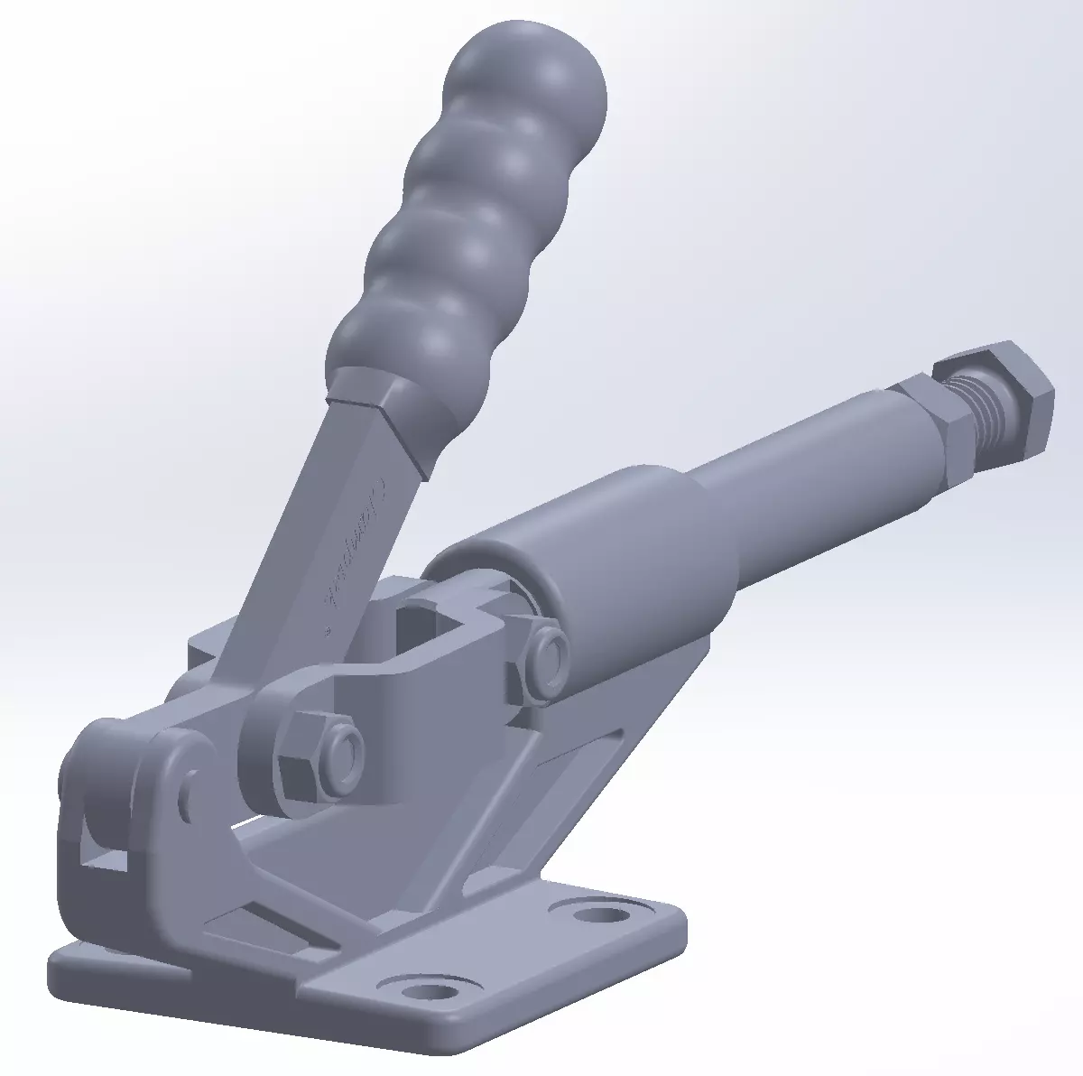 GP-195200 clamp with handle Free 3D model_0