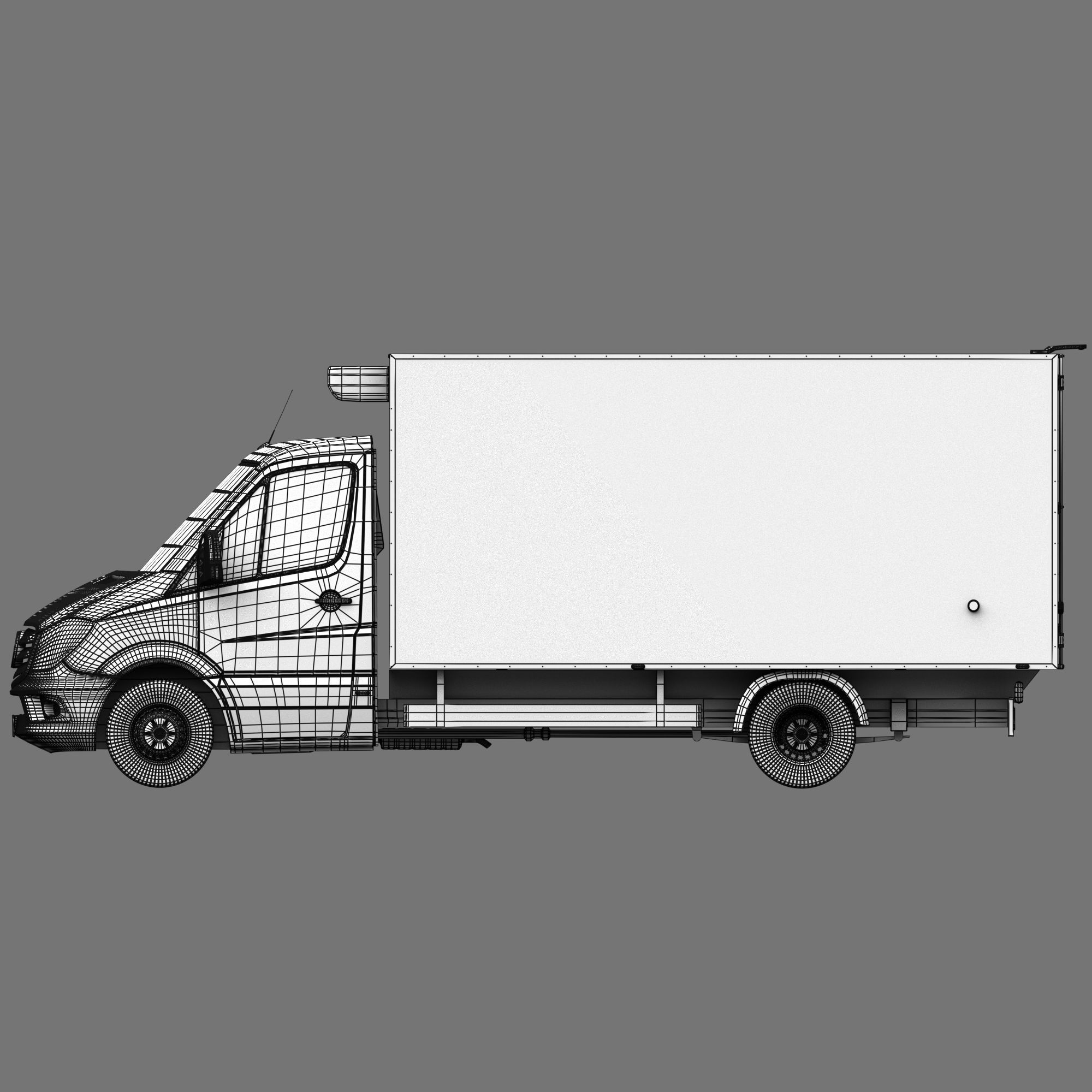 Mercedes-Benz Sprinter Ref 2015 3D model_15