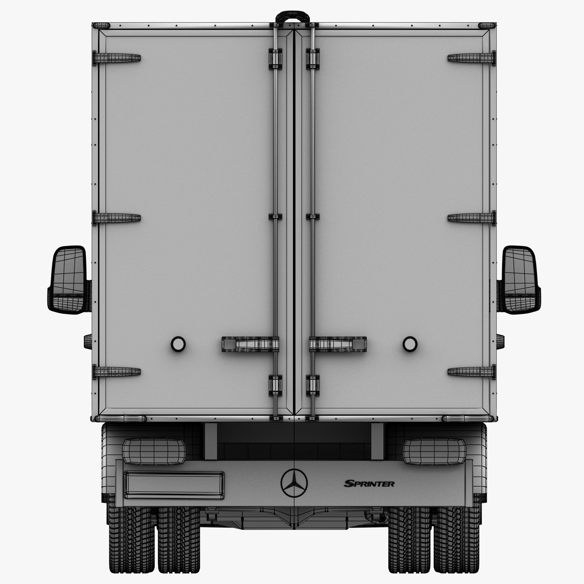 Mercedes-Benz Sprinter Ref 2015 3D model_13
