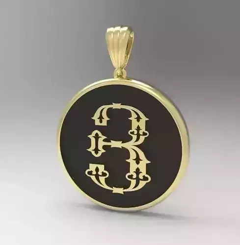 Decorative Letter Ya