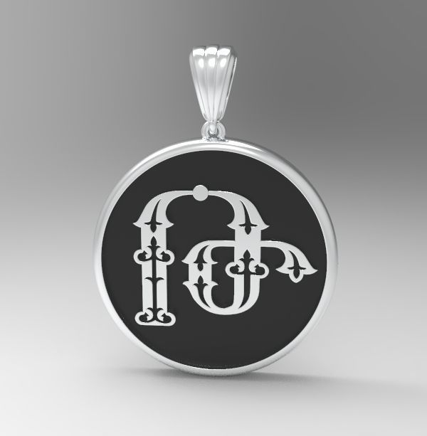 Decorative Letter The 3D print model_28