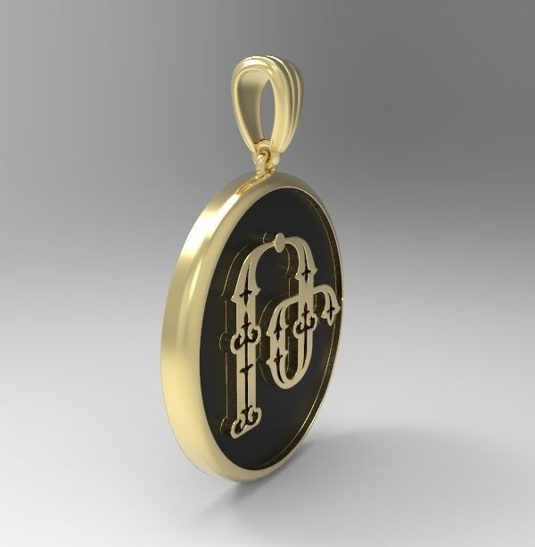 Decorative Letter The 3D print model_4