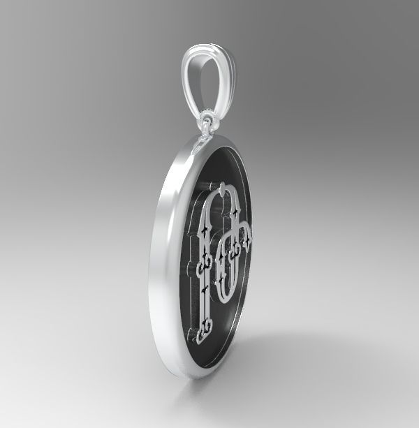 Decorative Letter The 3D print model_21