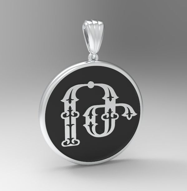 Decorative Letter The 3D print model_26