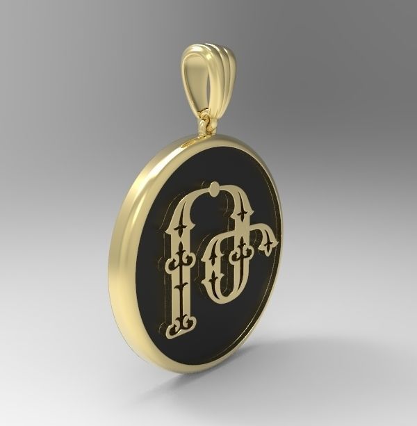 Decorative Letter The 3D print model_5