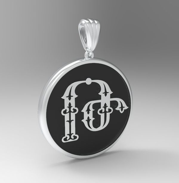 Decorative Letter The 3D print model_25