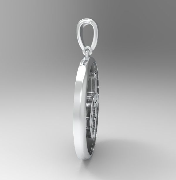 Decorative Letter Ge 3D print model_20