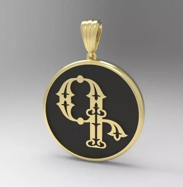 Decorative Letter G 3D print model