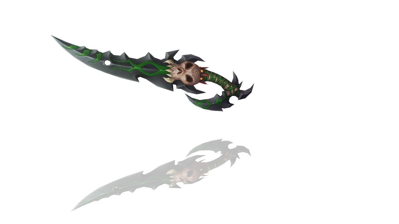 Sacrifice Dagger Low-poly 3D model_2