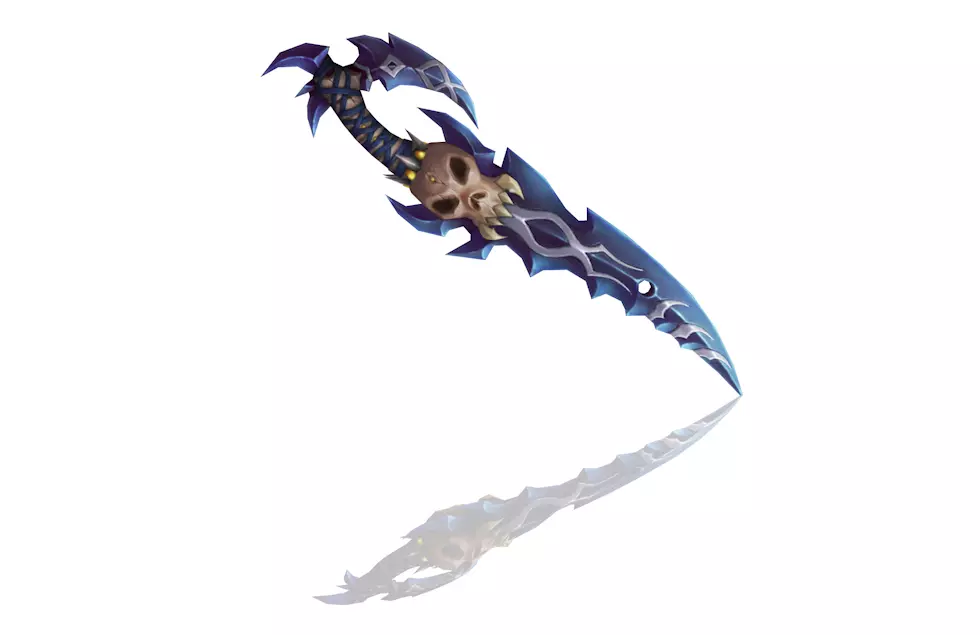Sacrifice Dagger Low-poly 3D model_0