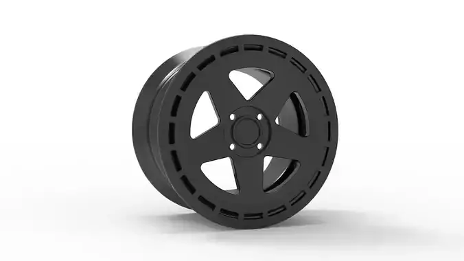 AMG car rim design 3D print model