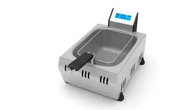 French frying machine Low-poly 3D model