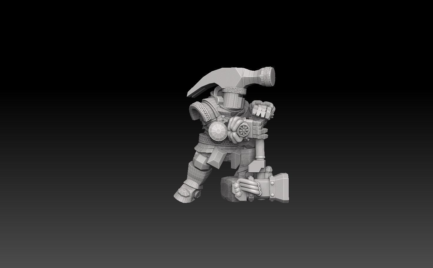 Astroknight Dwarves Megapack Version 1 3D print model_16