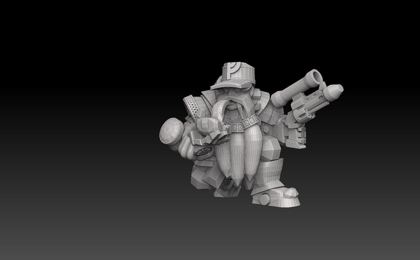 Astroknight Dwarves Megapack Version 1 3D print model_23