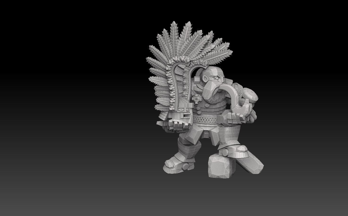 Astroknight Dwarves Megapack Version 1 3D print model_15