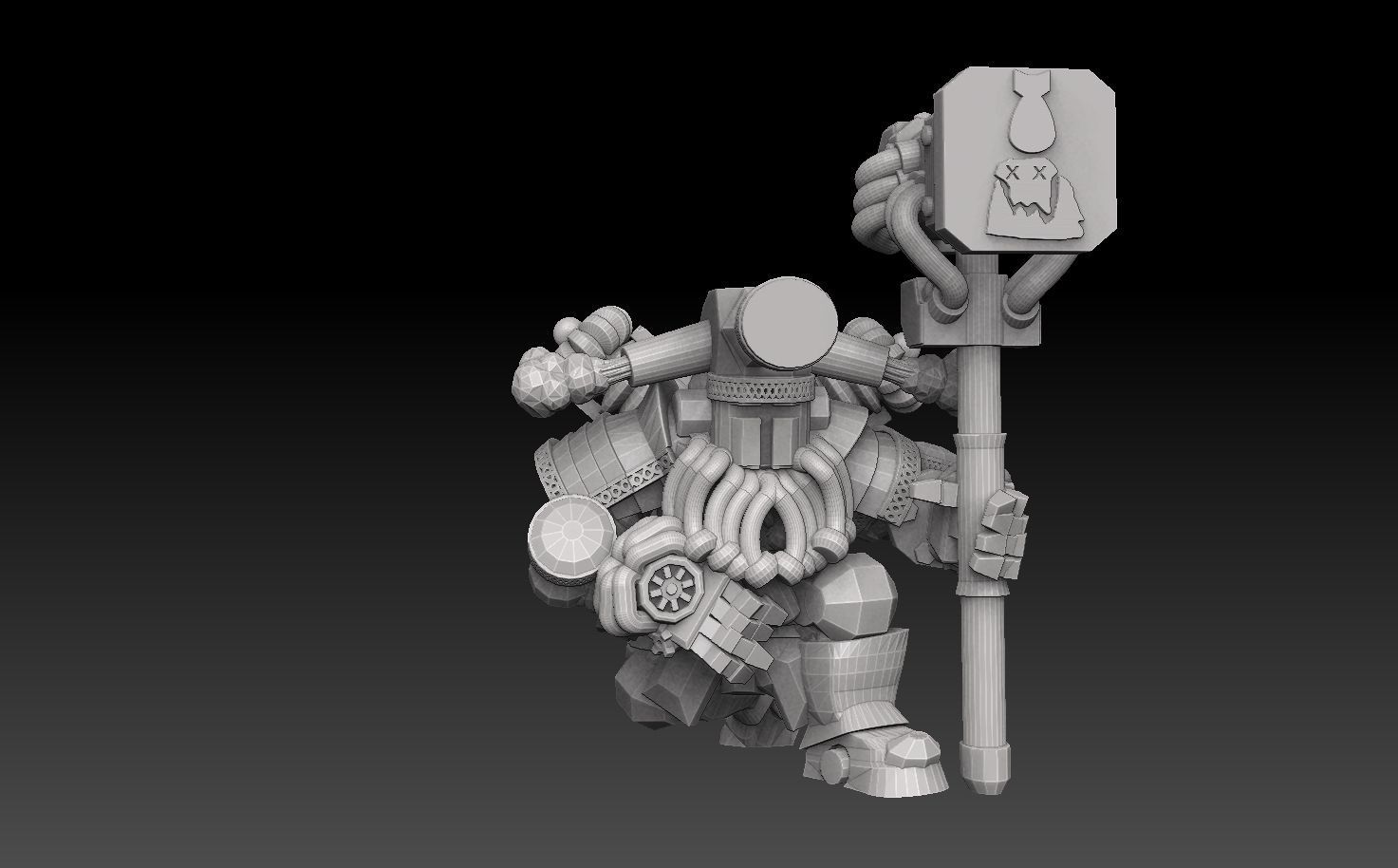 Astroknight Dwarves Megapack Version 1 3D print model_27