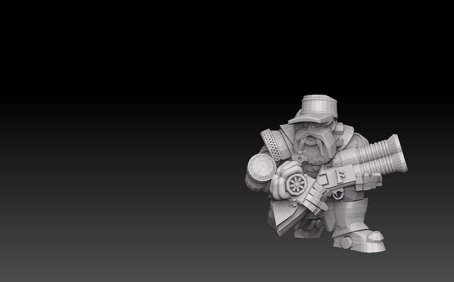 Astroknight Dwarves Megapack Version 1 3D print model_32