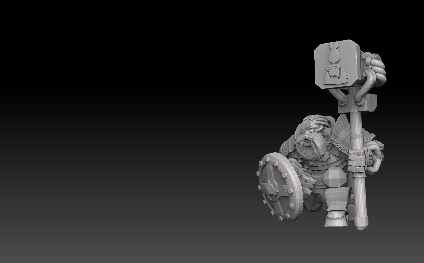 Astroknight Dwarves Megapack Version 1 3D print model_20