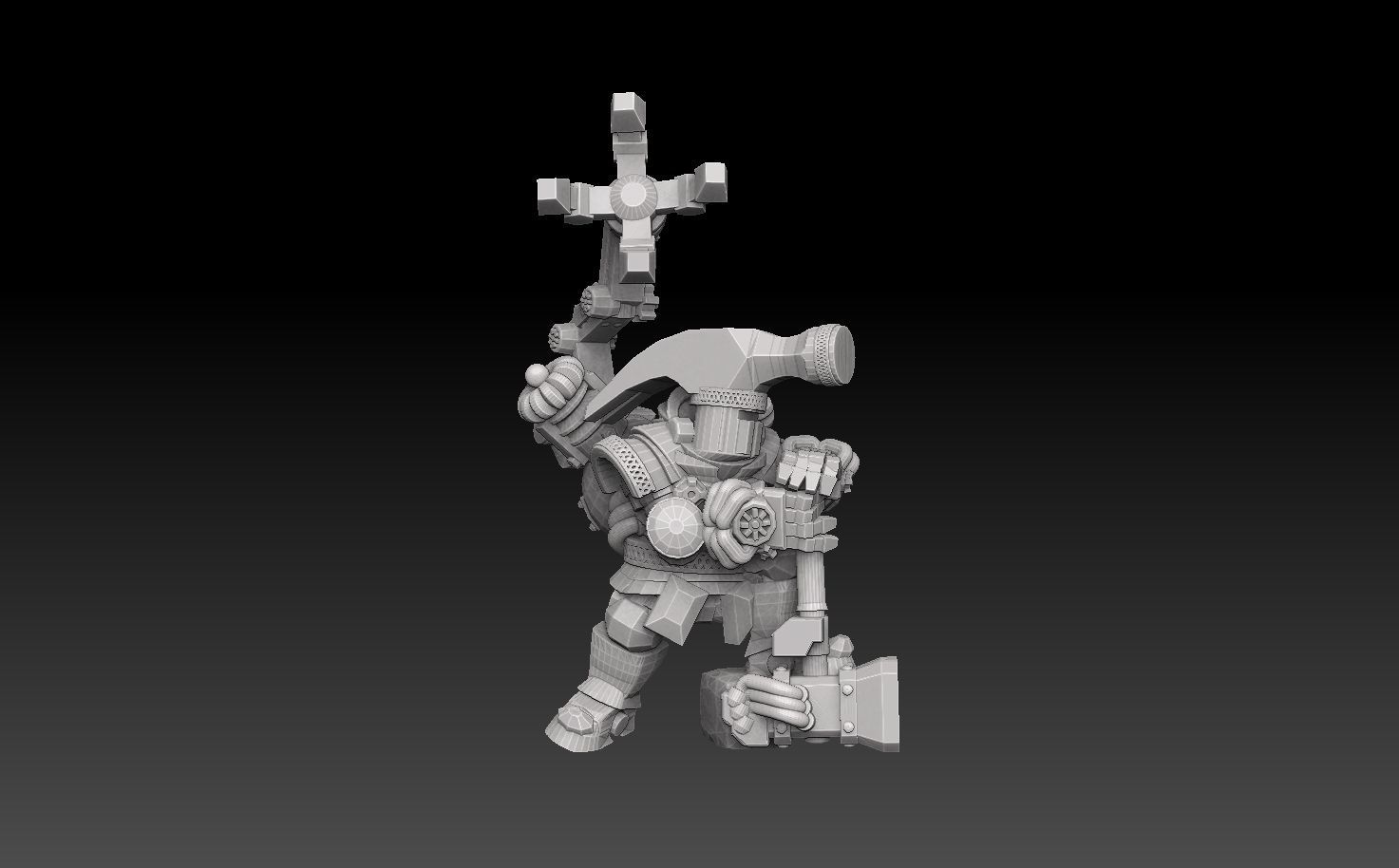 Astroknight Dwarves Megapack Version 1 3D print model_22