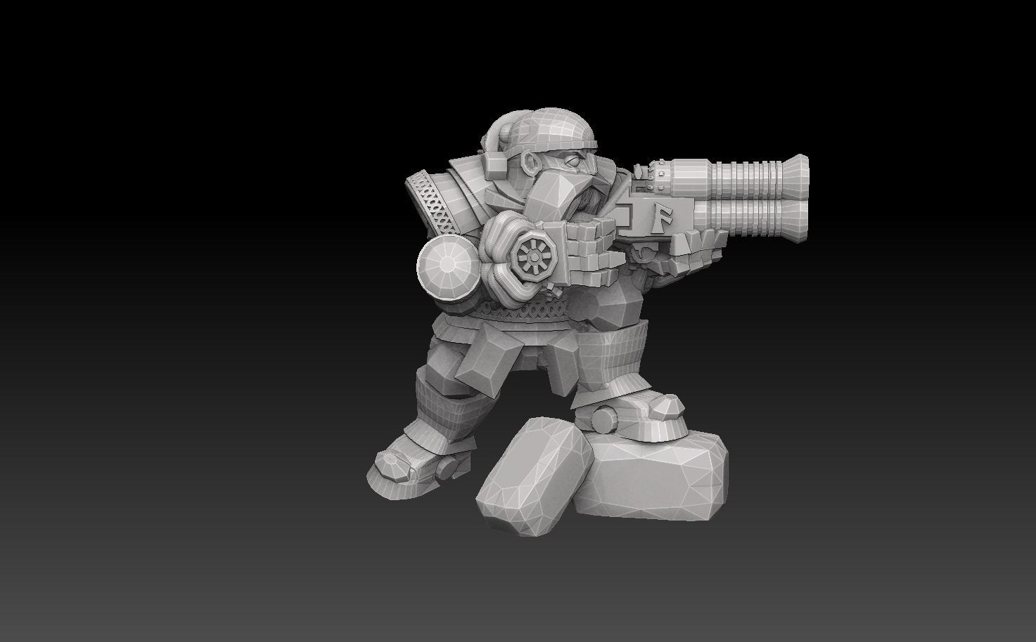Astroknight Dwarves Megapack Version 1 3D print model_3