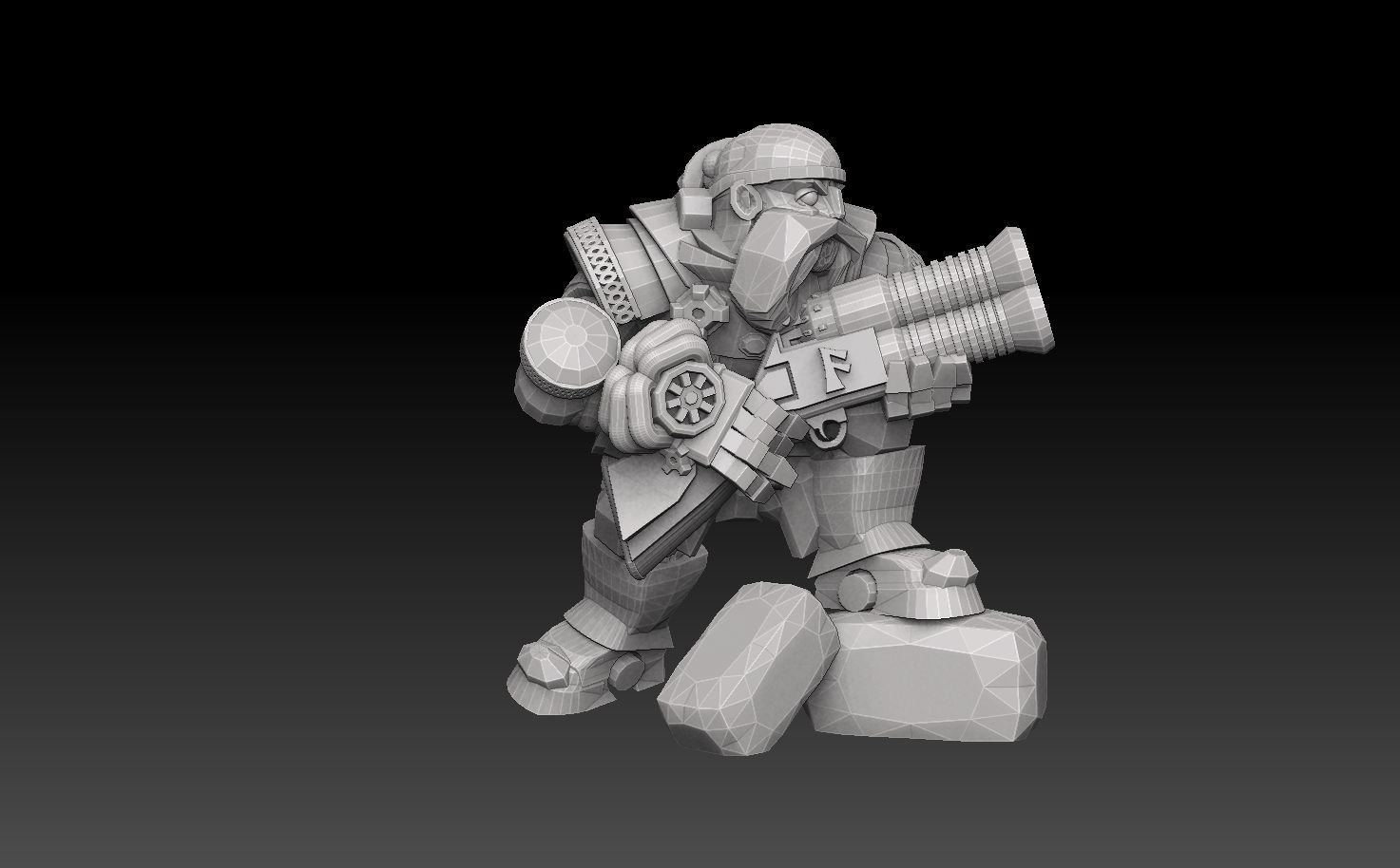 Astroknight Dwarves Megapack Version 1 3D print model_24