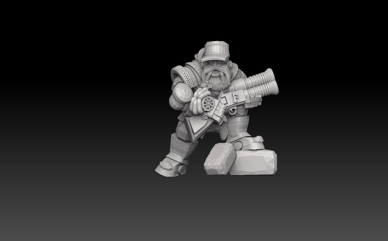 Astroknight Dwarves Megapack Version 1 3D print model_21