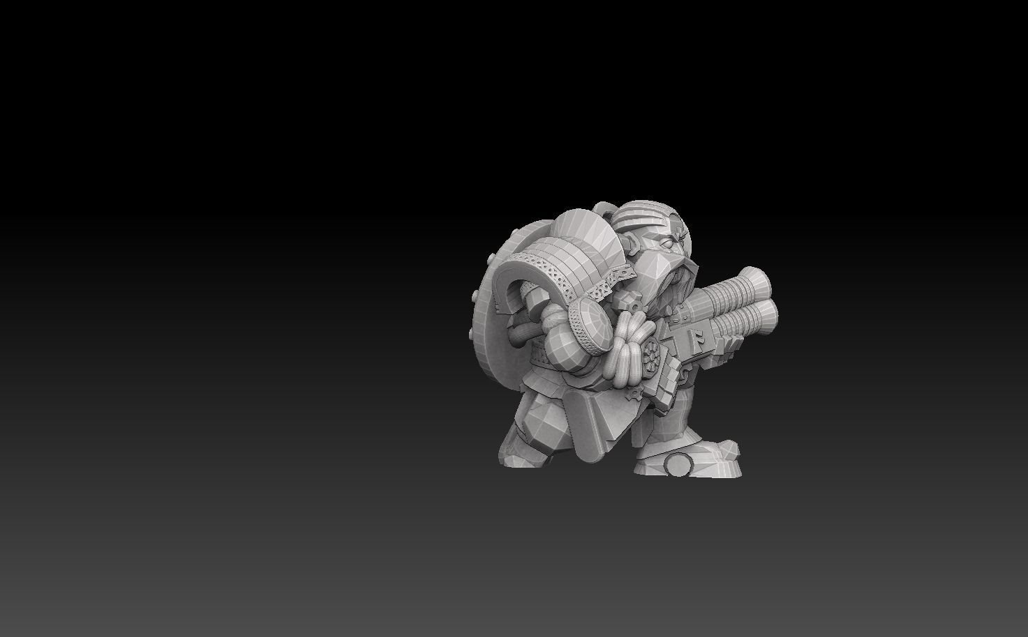 Astroknight Dwarves Megapack Version 1 3D print model_29