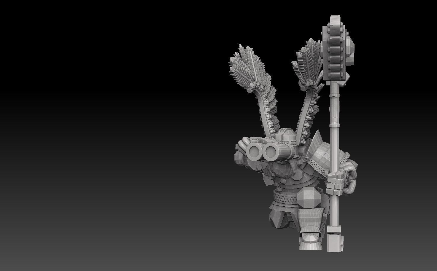 Astroknight Dwarves Megapack Version 1 3D print model_35