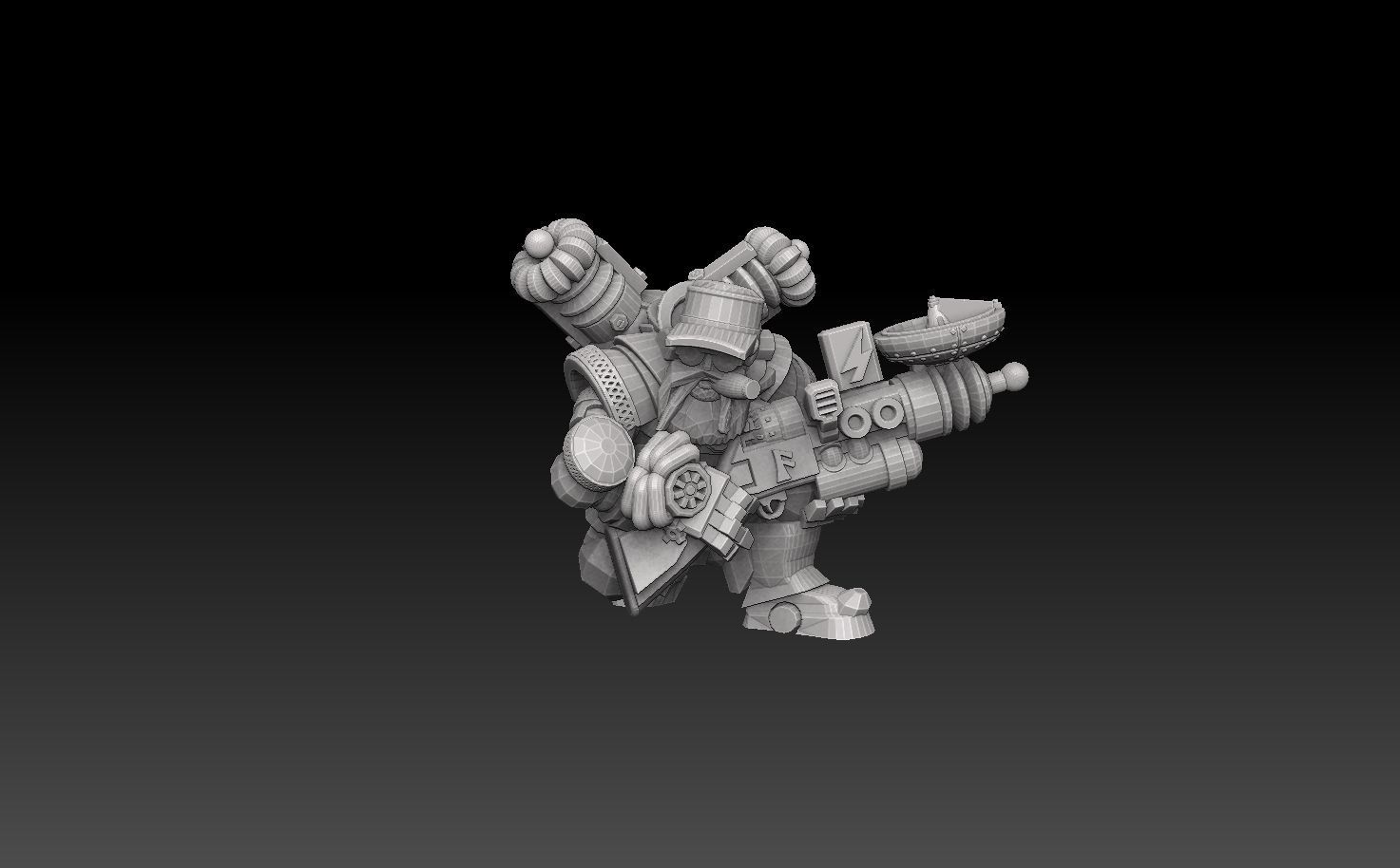 Astroknight Dwarves Megapack Version 1 3D print model_14