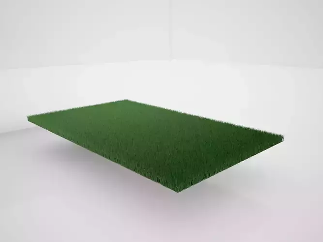 Realistic 3D grass mat